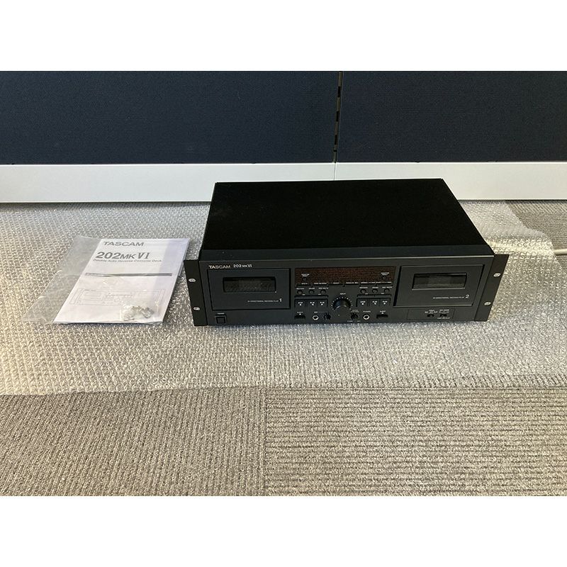 TASCAM タスカム 202MK6 業務用ダブルオートリバース カセットデッキ JATO online shop