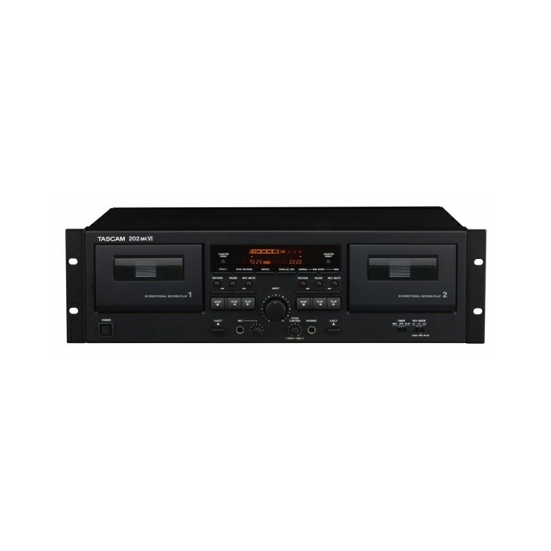 TASCAM タスカム 202MK6 業務用ダブルオートリバース カセットデッキ