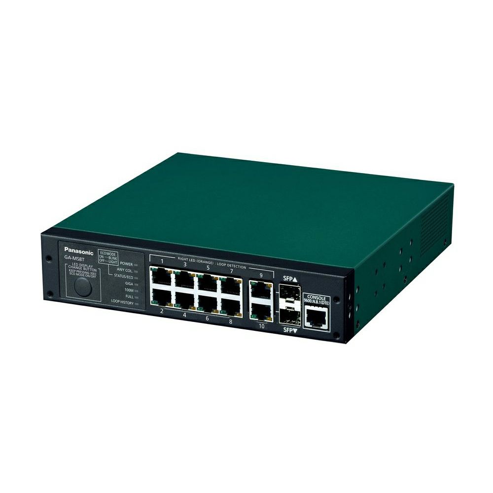 Panasonic パナソニック PN26084 GA-MS8T L2スイッチングHUB | JATO  